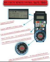 Programador WiXHC PHB04B, Control Remoto CNC Programable, Volante CNC MPG con PC para Máquina Router CNC, Control de Movimiento de 6 Ejes