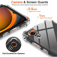 Prix le plus bas 2025 coque de téléphone en Silicone transparent pour Samsung Galaxy Xcover 7 Pro housse de Protection en TPU souple transparente