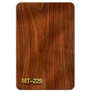 Hoja de acrílico fundido DIY con patrones de grano de madera decorativos, impresión UV orgánica, Material UPE, decoración de 5mm - Product Image 1