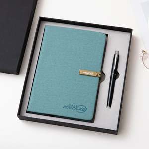 High Quality Products 2025 Hot Selling PU Leather <b>Notebook</b> Gift <b>Set</b> with Pen for Promotional Activity and Business Events - Product Image 4
