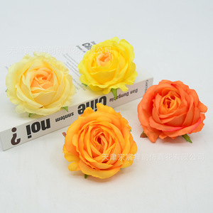 Fleurs artificielles Dongchen Crafts, roses de montagne enneigées, base de fleurs décoratives pour mariage, maison, cadeaux festifs - Product Image 3