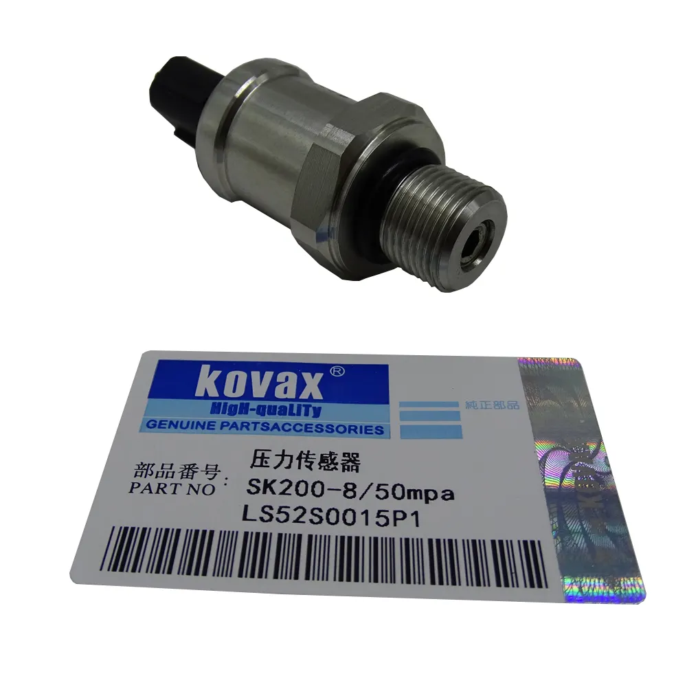 KOVAX לחץ חיישן באיכות גבוהה חלקי אביזרי SK200-8/50mpa LS52S0015P1 בניית מכונות חלקי