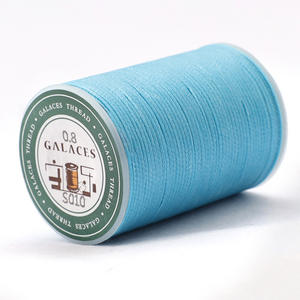 150D/16 フラットワックス糸 手縫いワックスワイヤー 0.8mm 編み込み 100% ポリエステル 高強度中空糸 - Product Image 3