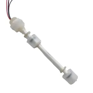 Interruptor de nivel de flotador magnético PVDF, sensor de agua anticorrosión, tanque de líquido PTFE, Práctico y rápido