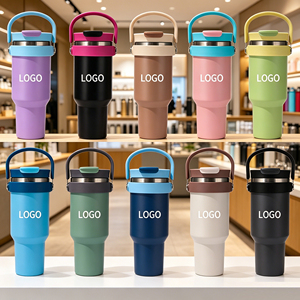 Vaso Térmico de Acero Inoxidable de Doble Pared con Aislamiento al Vacío de 40 oz, con Asa y Tapa, Grado Alimenticio 304, Logotipo Personalizado, Venta al Por Mayor - Product Image 1