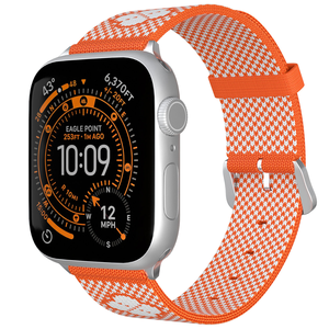 Correa de Repuesto Elástica de Nailon Trenzado con Estampado Floral Boho OEM, Compatible con IWatch 11 Ultra 3 SE - Product Image 1