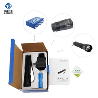 LEDUN-Lampe de poche en aluminium IP66 rechargeable Ex Atex Lampe de poche à led tactique Lampe antidéflagrante Lampe de poche à led
