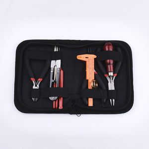 Alicates negros <span class=keywords><strong>para</strong></span> joyería, herramienta y equipo <span class=keywords><strong>para</strong></span> Kits de pinzas laterales de <span class=keywords><strong>nariz</strong></span> redonda, herramienta de cuchara de <span class=keywords><strong>aguja</strong></span> mixta, fabricación de joyas de Metal DIY, 10 Uds. - Product Image 3