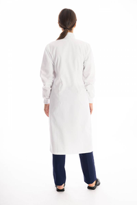 En gros, Blouse médicale unisexe en tissu élastique pour hôpitaux, cliniques chirurgicales et dentaires, uniforme de travail, blouse de laboratoire, tenue professionnelle - Product Image 6