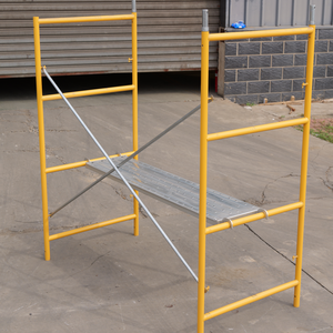 Système de <span class=keywords><strong>cadre</strong></span> d'échafaudage de Construction de modèle de système d'échafaudage à quatre barres personnalisé professionnel pour la Construction de bâtiments - Product Image 3