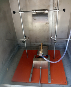 ISO 340 DIN EN 20340 ve ASTM F3363 Uyumlu Alkol ve Kömür Alev Test Odası Madencilik Polimer Yanıcılık Test Cihazı Ekipmanı - Product Image 3