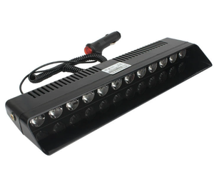 YD 36W緊急ストロボライト12 LEDフラッシュレッドブルーアンバーホワイト車のフロントガラス用その他カーライトアクセサリー - Product Image 4