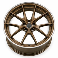 Jantes forgées ForgeLab VS-5RS 18-22 5x120/5x114.3 concaves profondes en alliage monobloc compatibles avec BMW M3 M4 Tesla Mustang