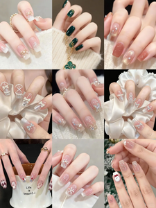 Offre Spéciale : Faux Ongles 3D en Gel <span class=keywords><strong>à</strong></span> Porter, Magnifiques Ongles <span class=keywords><strong>à</strong></span> Presser Longs Faits Main - Product Image 5