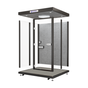 Interior y exterior 4 personas moderno barato insonorizado oficina privada cubículo Oficina silencioso trabajo CABINA <span class=keywords><strong>DE</strong></span> REUNIONES - Product Image 2