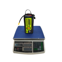 Batterie liquide personnalisée 6S 8S 12S 14S 30000mAh 22.2V 30Ah 10C pour drones agricoles, drones de transport, UAV, avec BMS intelligent, 800 cycles