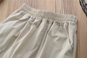 Pantalon <span class=keywords><strong>cargo</strong></span> décontracté pour garçons pantalon en tissu élastique de style sport pour printemps automne coupe ample pour enfants de 8 ans et plus nouvelle grande taille - Product Image 4