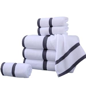 <span class=keywords><strong>Set</strong></span> di <span class=keywords><strong>Asciugamani</strong></span> Quadrati di Lusso per Hotel, 100% Cotone Ecologico Antimicrobico, Tinto in Filo, Colore Solido Elegante - Product Image 1