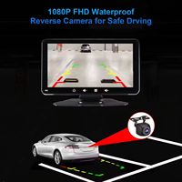 Lecteur DVD de voiture avec écran tactile IPS 7 pouces, CarPlay Android, GPS, CarPlay sans fil, radio FM 4G, caméra de recul