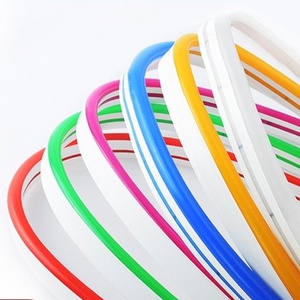Tube néon flexible en silicone 8 mm DC12V 24V IP65 étanche, bande LED à lumière uniforme sans couture pour enseignes lumineuses - Product Image 1