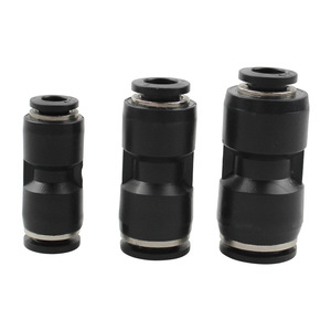 Liyuan PU8 Plastic <b>Quick</b> Connect Coupling PG8-4 Straight Reducer Pneumatic Air Hose <b>Connector</b> - Product Image 2