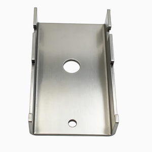 Support en U en acier inoxydable avec trois trous, usiné avec haute précision, épaisseur personnalisée pour support de montage - Product Image 3
