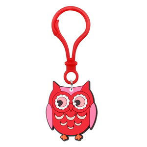 Nouveau porte-clés PVC hibou mignon 2026, breloque de sac de dessin animé, compact et polyvalent, personnalisation Llavero - Product Image 3