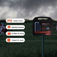 Zonne-aangedreven energizer voor elektrische omheiningen voor vee, zonne-energie energizer voor elektrische omheiningen voor rundvee