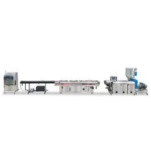 Yüksek hızlı PVC PVC tıbbi boru ekstrüzyon makinesi üretim hattı perfüzyon infüzyon tüpü ekstruder makinesi