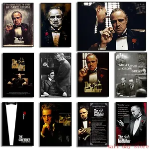 Affiche du film Père Noël, impression d'art classique sur toile, style gangster, avec Al Pacino, fabriquée en Chine, décoration murale - Product Image 4