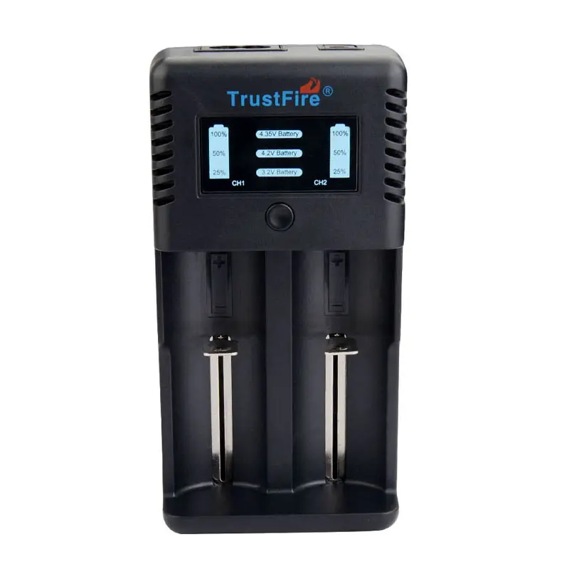 TrustFire TR-019 2A быстрый USB зарядное устройство для литий-ионного аккумулятора 32650 26650