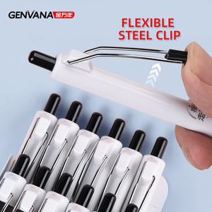 ปากกาเจลขายส่ง ความจุเยอะ หัวแบบกด 0.5 มม. สำหรับโรงเรียนและสำนักงาน ปากกาแบบกำหนดเอง หัวกระสุน ปากกาหมึกเจล - Product Image 6