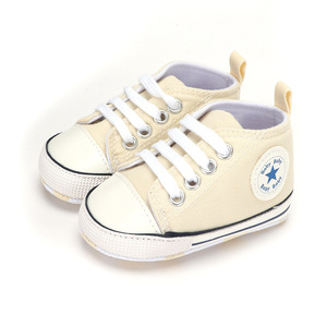 Venta al por mayor Niño Unisex Casual Niños Niñas Transpirable Zapatillas <span class=keywords><strong>de</strong></span> lona <span class=keywords><strong>Cuna</strong></span> Pre Walker Zapatos <span class=keywords><strong>de</strong></span> bebé - Product Image 2