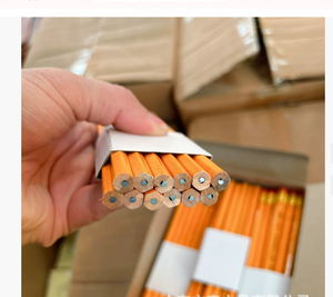 Lápiz Mongol Triangular de Lujo <span class=keywords><strong>SanSan</strong></span> SSA03, Mina HB Negra, 7 Pulgadas, Color Madera Natural, Logotipo OEM, Lápiz de Madera para Oficina y Escuela, Venta al por Mayor - Product Image 5