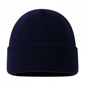 Bonnet en polyester tricoté avec logo personnalisé en relief pour enfants – Casquette chaude d'hiver pour événements promotionnels et cadeaux d'entreprise - Product Image 1