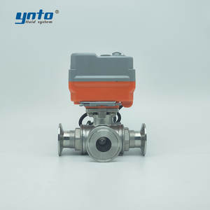 صمام كهربائي عالي الضغط ثلاثي الاتجاهات للبخار عالي النسبة، تصنيف PN40، نظام تحكم موفر للطاقة، صمام غاز من الفولاذ المقاوم للصدأ - Product Image 1