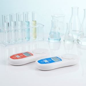 디지털 휴대용 굴절계 0-32% 고정밀 디지털 과일 브릭스 측정기 설탕 함량 측정기 - Product Image 3