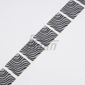 <b>Scratch</b>-Off Anti-Counterfeit Label PET Material Zebra Stripe for Recharge Card Game Card Password Sticker B2B Custom Packaging - Product Image 1