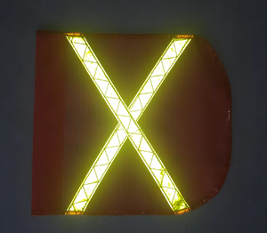 Bandiera di sicurezza mensh in maglia rossa e bandiera di sicurezza riflettente personalizzata con rivestimento in vinile mensh bandiera di sicurezza - Product Image 5