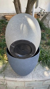 Amei Factory Supply - Grandes jardinières d'extérieur modernes en plastique PP, design contemporain, pour usage domestique, couleur et logo personnalisables - Product Image 5