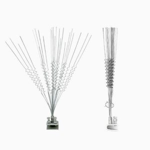 Pointes anti-oiseaux galvanisées à ressort pour lignes électriques et tours haute tension – Dissuasion des oiseaux en gros - Product Image 1