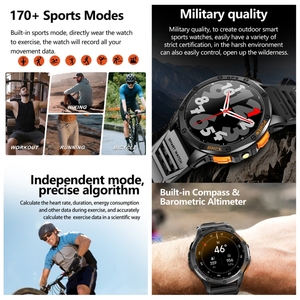 Montre intelligente de sport GPS à écran AMOLED de 1.43 pouces <span class=keywords><strong>LEMFO</strong></span> K67 de style chaud en gros, prise en charge de la surveillance de la santé des appels sans fil - Product Image 6