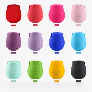 Masturbatore Clitorideo a 10 Velocità per Adulti con Effetto Salterino, Vibratore a Rosa in Silicone per Stimolazione del Seno, Giocattolo Sessuale Femminile - Product Image 6