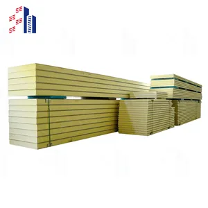 SH Insulated Polyurethane Partition OSB Foam OSB Rock wood PU Composite Sandwich Sip Floor Panel 30mm Wall