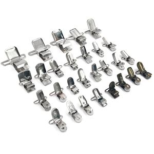 Fabricant chinois en gros de clips de bretelles en métal écologiques personnalisés, clips de maintien, <span class=keywords><strong>attaches</strong></span> pour chemises - Product Image 6