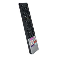 Télécommande vocale et Bluetooth pour Smart TV CT-95036, code fixe, 4 boutons, piles AAA, portée 8-10 mètres, écran LCD