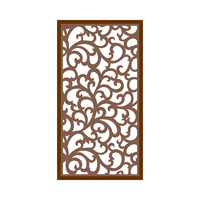 Panneau de séparation mural artisanal en métal sculpté, finition satinée/miroir/brossée, en acier inoxydable 304 de qualité supérieure, design moderne et personnalisé