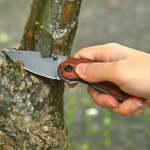 X48 sıcak satış ahşap saplı mini <span class=keywords><strong>a</strong></span>çık kamp için cep bıç<span class=keywords><strong>a</strong></span>ğı katlama ile şişe <span class=keywords><strong>a</strong></span>çacağı - Product Image 4