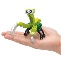 Ensemble de blocs de construction pour animaux de compagnie mignons, jouet de construction STEM, briques éducatives à monter soi-même, kit de modèle de bureau, cadeau d'anniversaire pour enfants