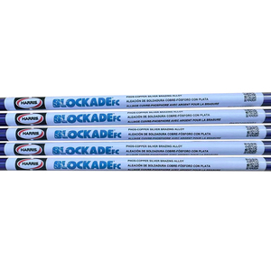 Varilla de <span class=keywords><strong>Soldadura</strong></span> de Platino Recubierta de Azul Harris Americano, para Soldar <span class=keywords><strong>Cobre</strong></span>, Hierro, Acero Inoxidable, 9 Piezas en un Tubo - Product Image 4